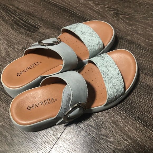Patrizia by Spring Step Light Blue Sandals Size 7 - Picture 6 of 7